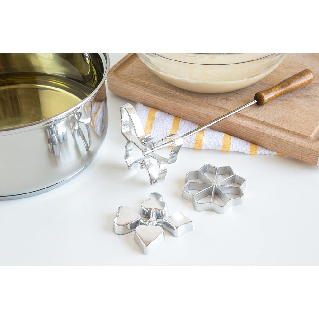 Fox Run Rosette Mold Set, 4 Piece