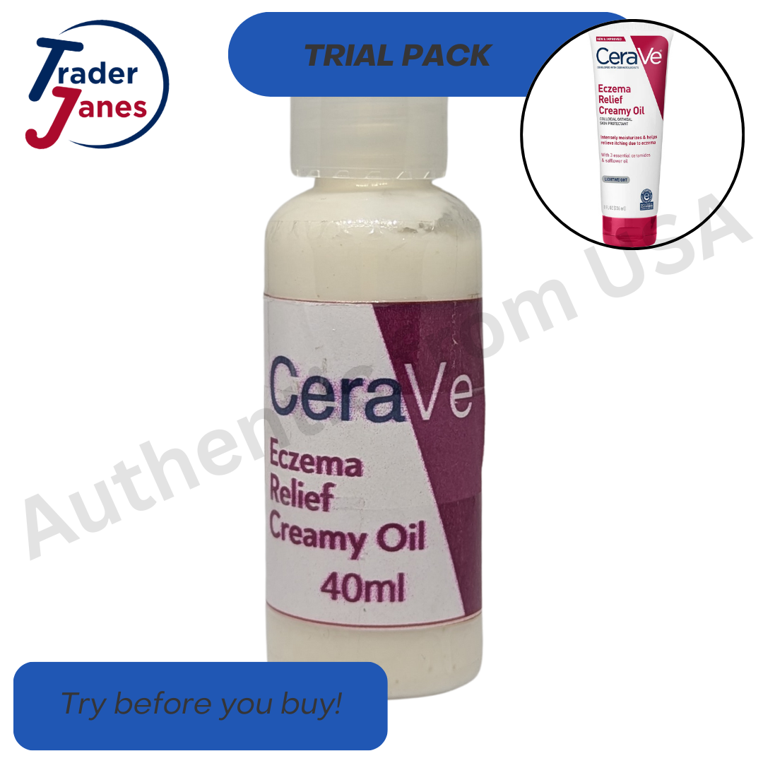 Trial Size CeraVe Eczema Relief Creamy Oil , 40 ml