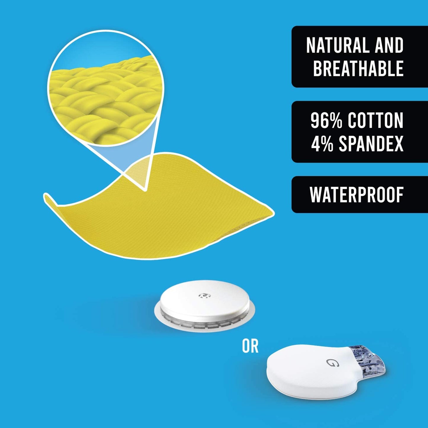 NOT JUST A PATCH Supporting Libre and Medtronic CGM's, Hypoallergenic & Longest Lasting, Purple (S) 20 Patches