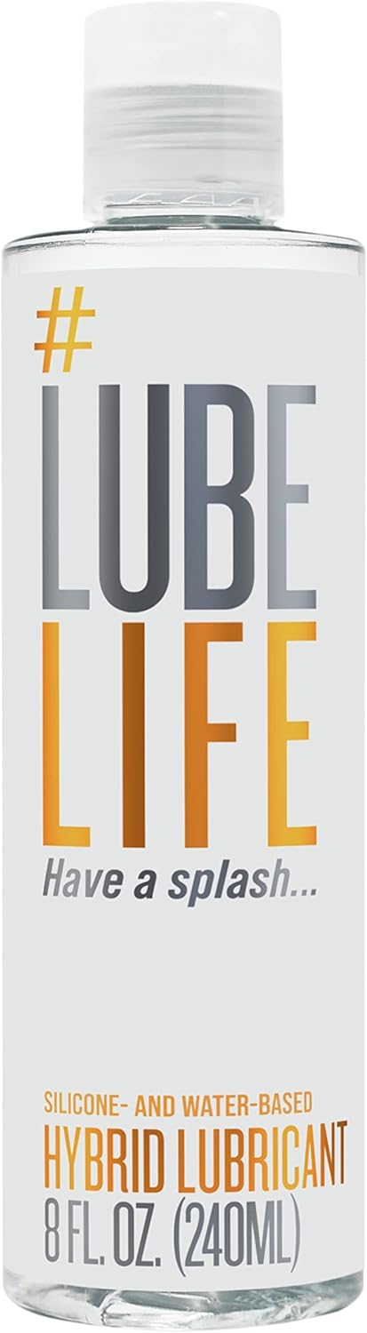 LubeLife Silicone And Water Based Hybrid Lubricant 8 fl oz / 240mL