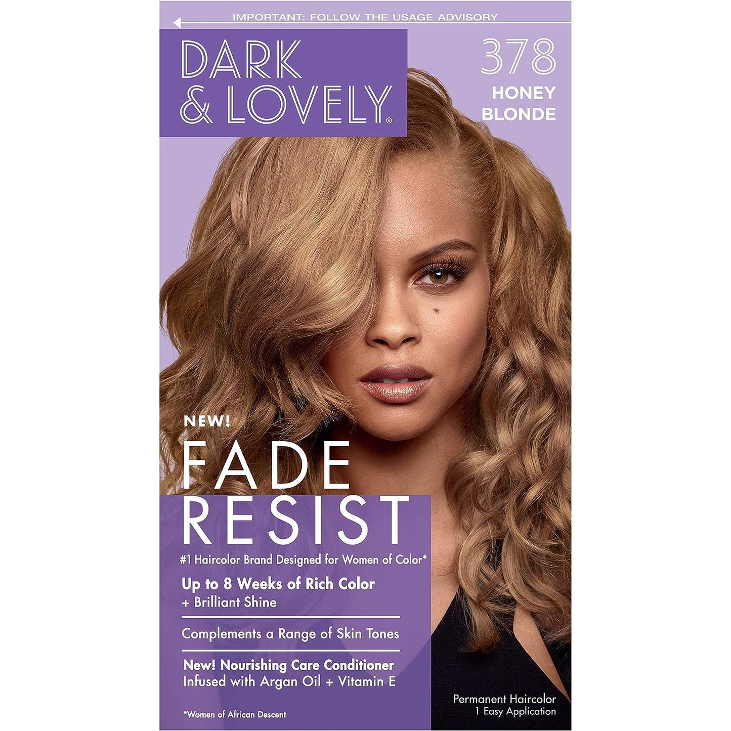 Soft-Sheen Carson Dark & Lovely Fade Resist Permanent Hair Color  1 Count