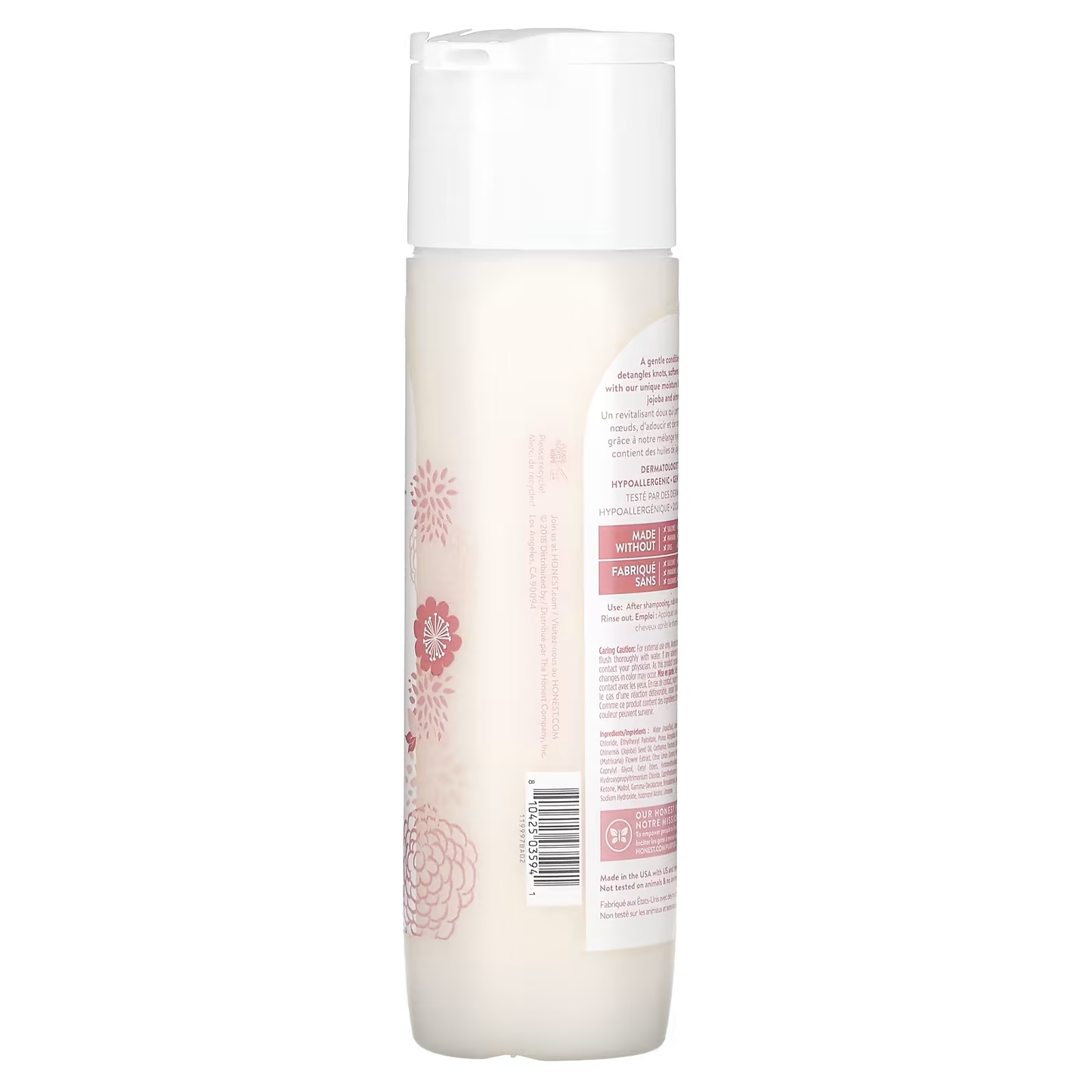 The Honest Co. Gently Nourishing Conditioner, Sweet Almond, (10.0 fl oz / 295 ml)