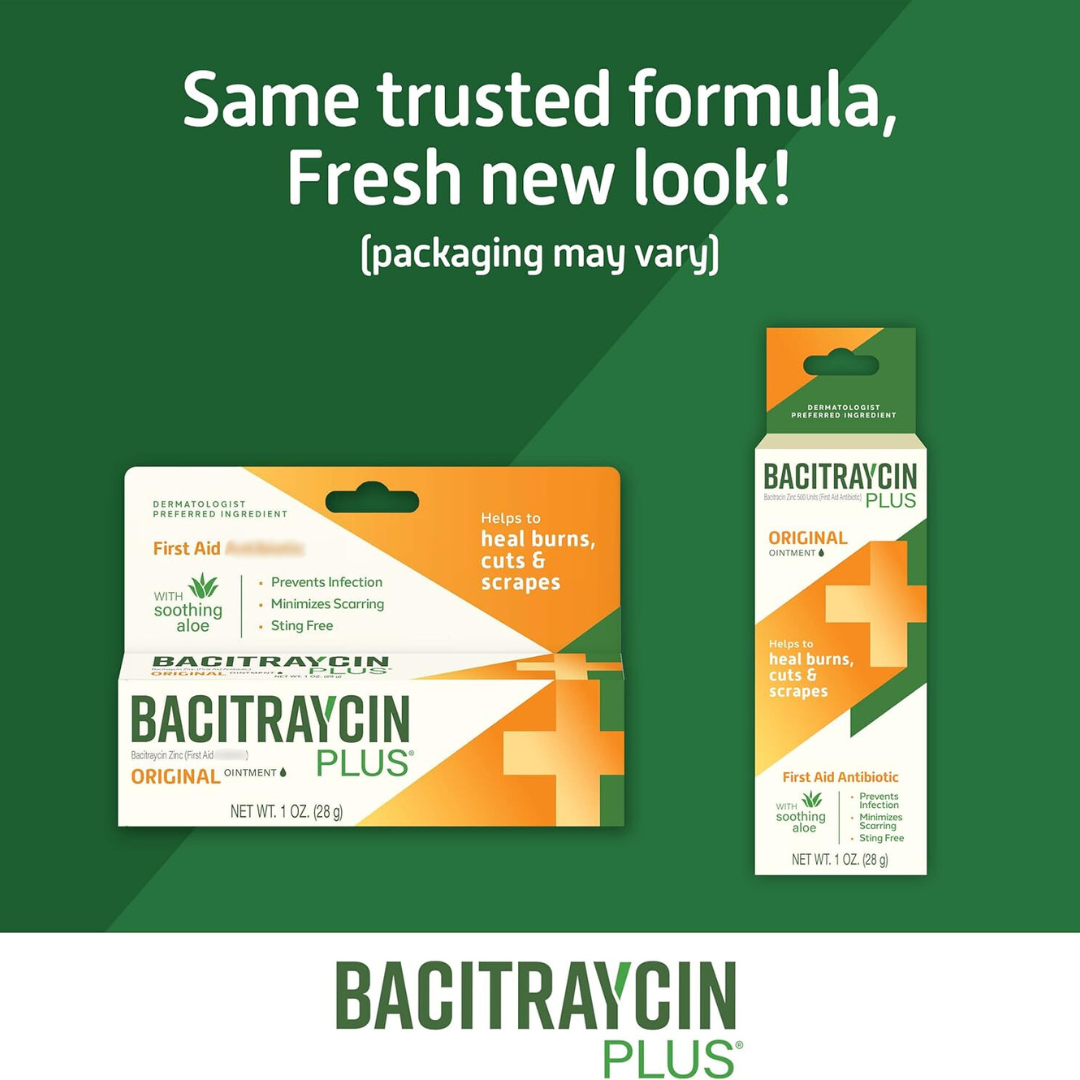Bacitraycin Plus Original Ointment 1 oz / 28g