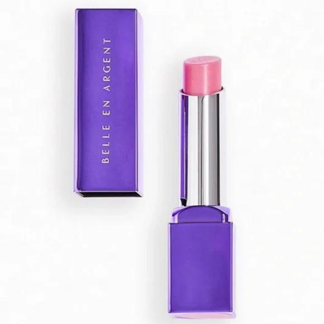 Belle En Argent Balmy Lip Scrub in Clear Exfoliate And Soothe Lips Clear Shade - 0.11oz
