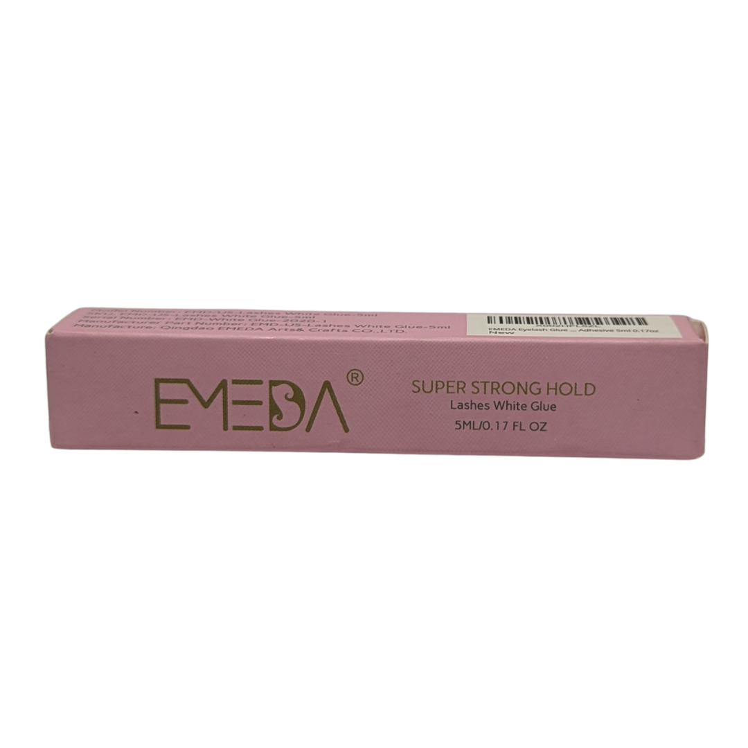 Emeda Super Strong Hold Lashes White Glue, 5 ml / 1.7 fl oz