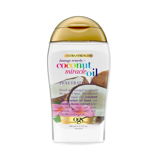 OGX Extra Strength Damage Remedy + Coconut Miracle Penetrating Oil, 100 ml / 3.3 oz