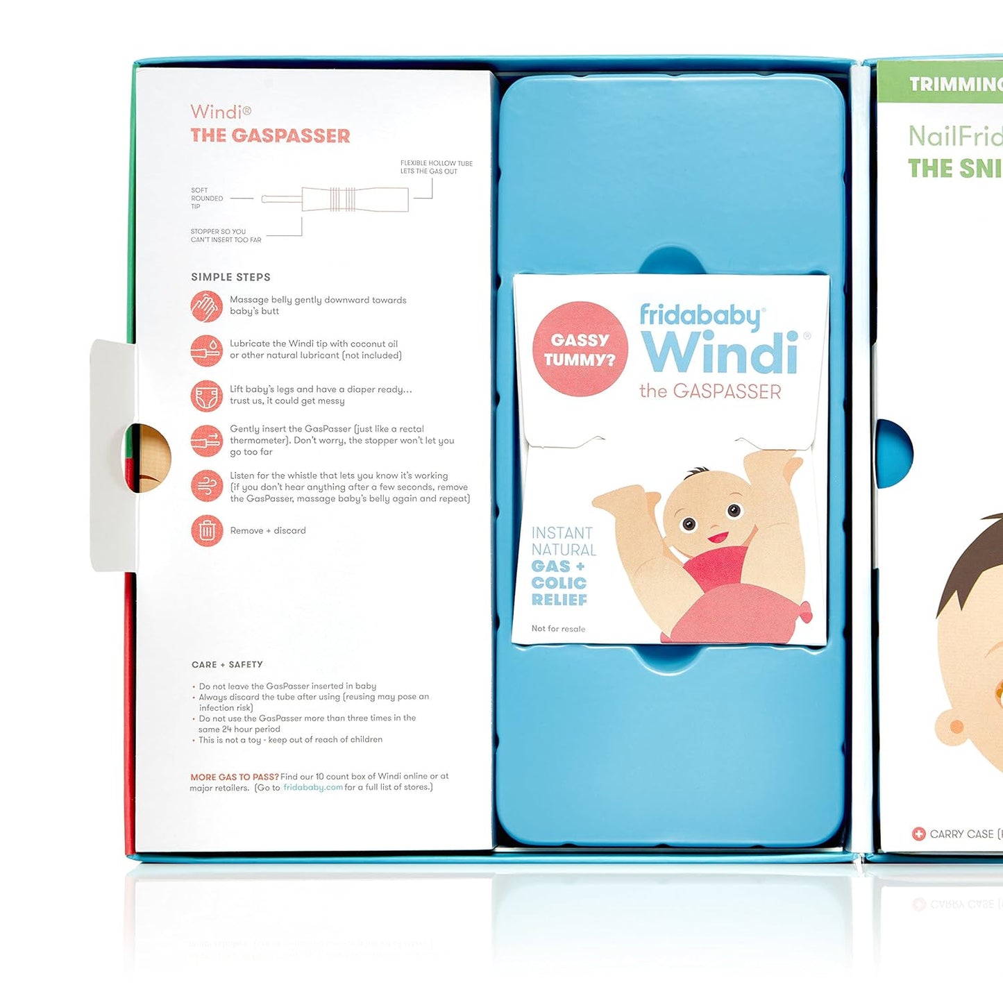 Frida baby Baby Basics Kit (Snot, Gas, Claws, Flakes) 0+ Months