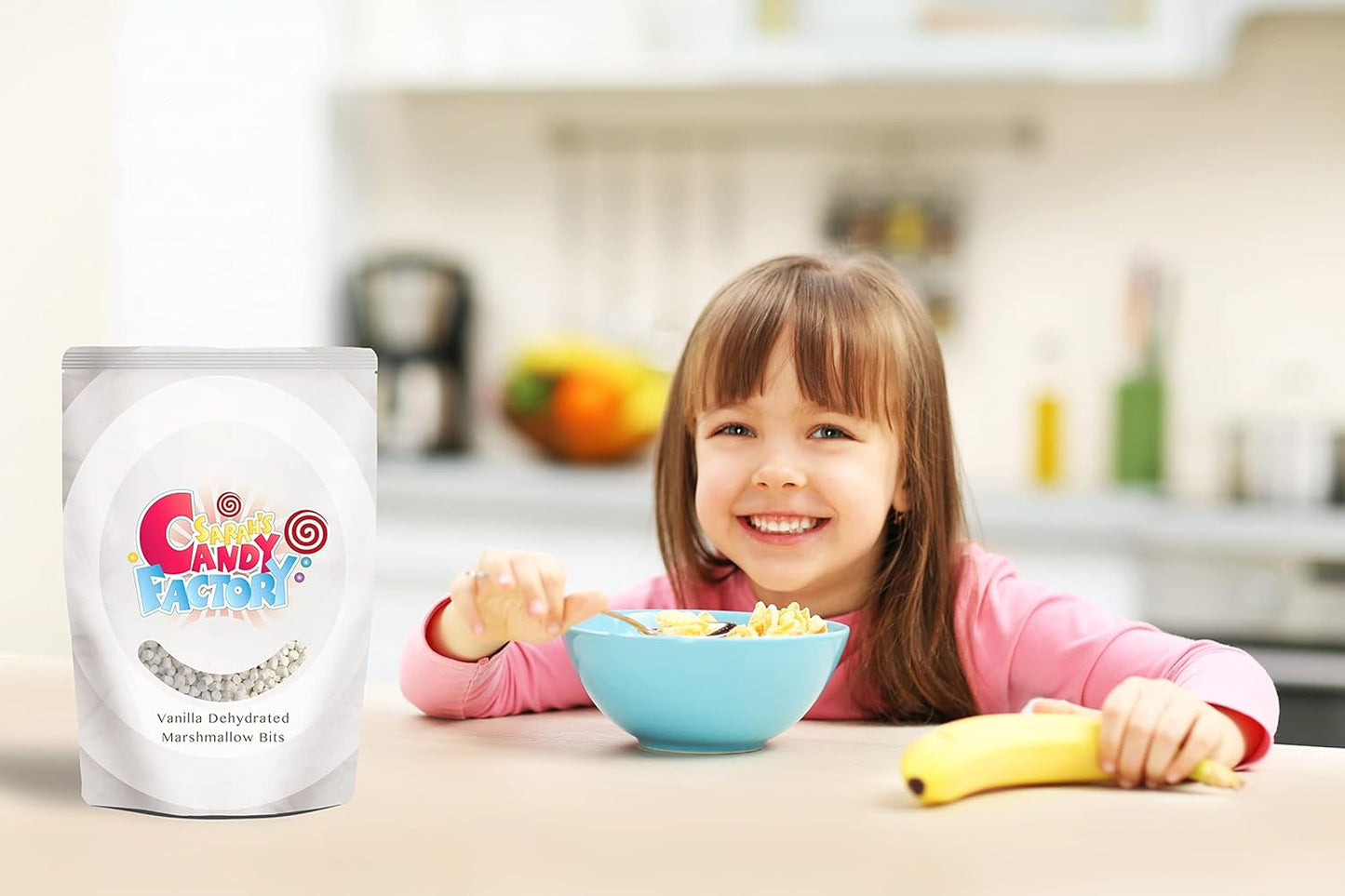 Sarah's Candy Factory Vanilla Dehydrated Marshmallow Bits 1 LB