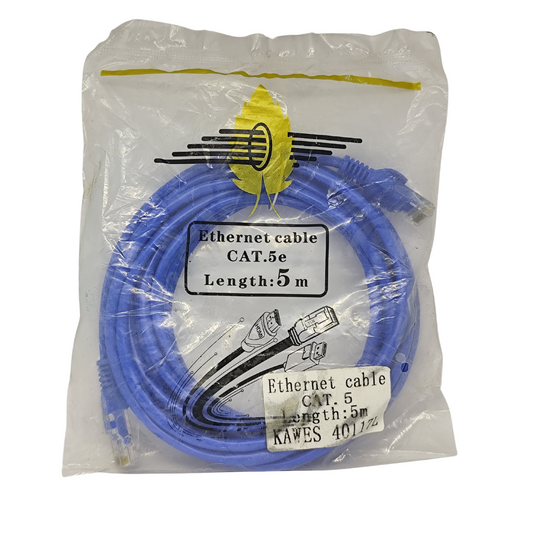Ethernet Cable CAT.5e 40117L, 5 Meters