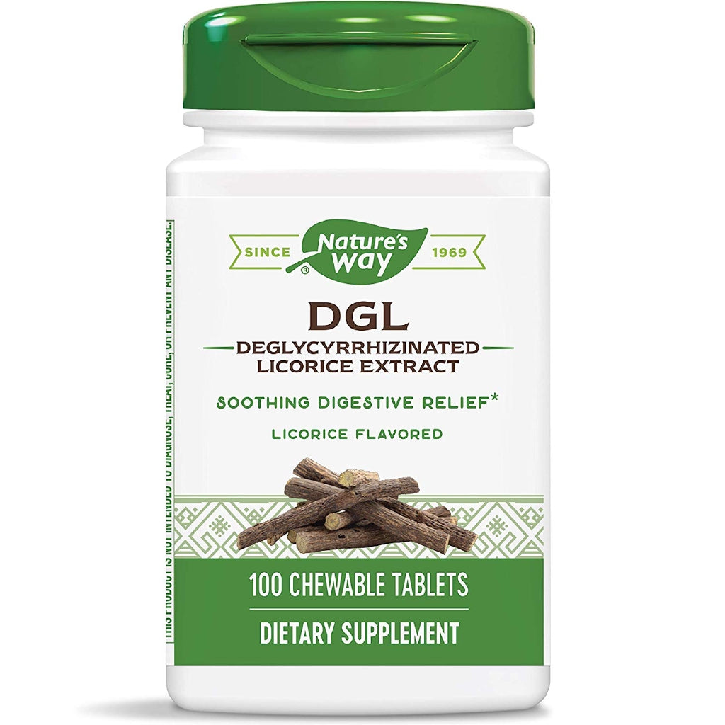 Nature's Way DGL DeglycyrrhizinatedLicoriceExtract100Tablets