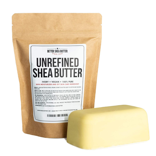 Better Shea Butter Unrefined Ivory Shea Butter 8 oz