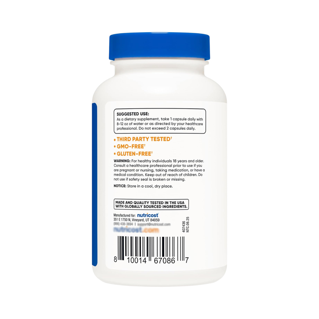 Nutricost Boron 5 mg, 240 Capsules