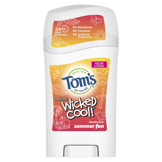 Tom's of Maine Natural Wicked Cool Summer Fun Deodorant, 45.3 g / 1.6 oz.