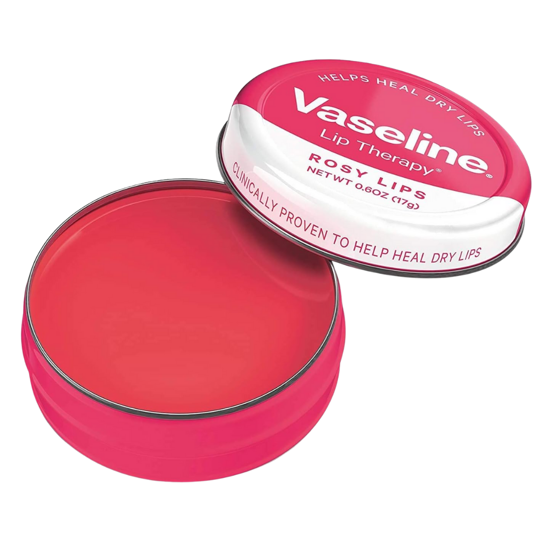 Vaseline Lip Therapy Rosy Lips, 0.6 oz / 17 g