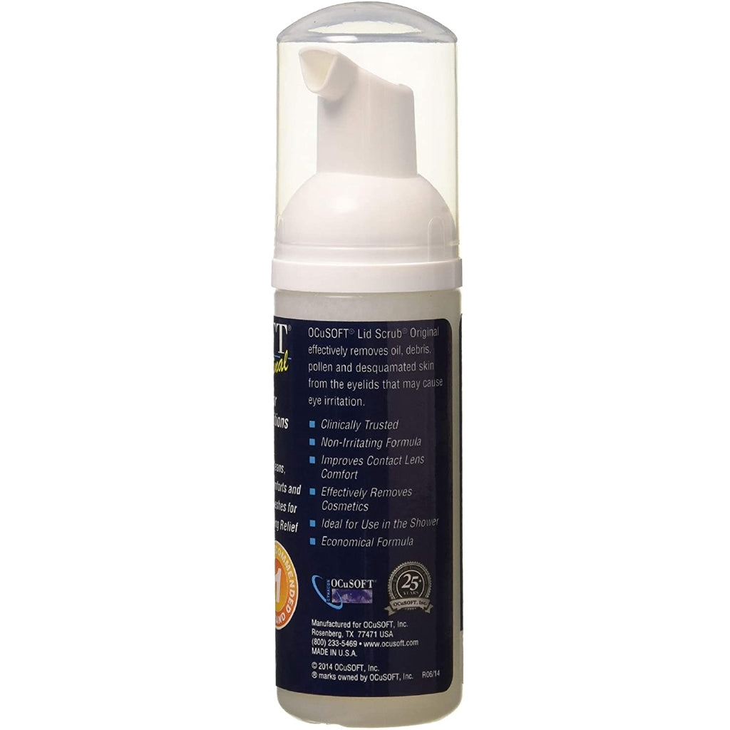 OCuSOFT Lid Srub Eyelid Cleanser (50 mL)