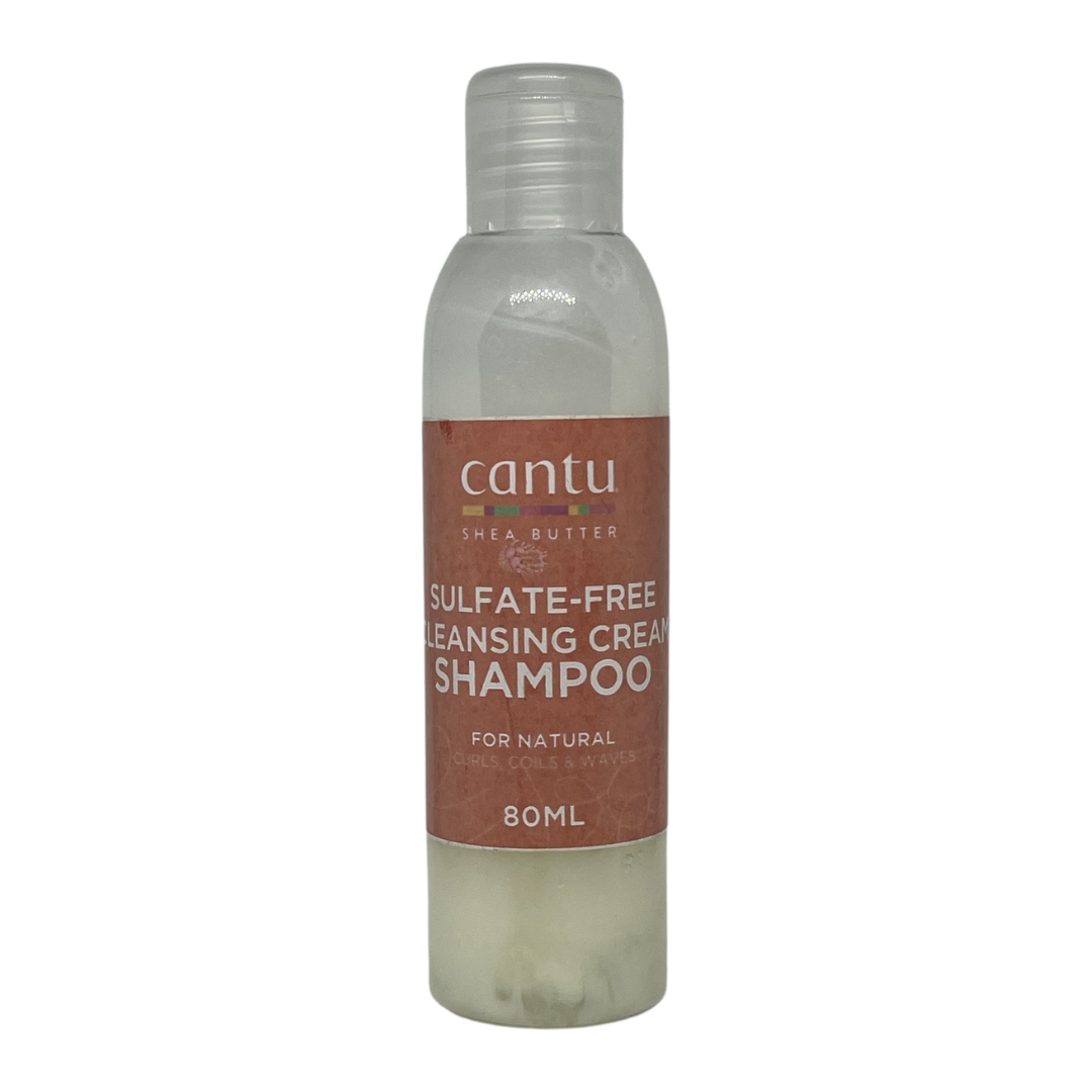 Trial Size Cantu Shea Butter Sulfate-Free Cleansing Cream Shampoo, 80 ml