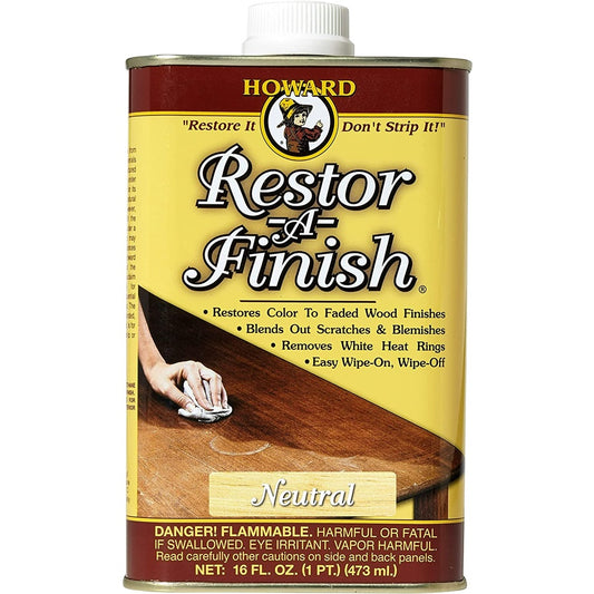 Howard Restor-A-Finish Neutral Wood Restorer 16 fl oz