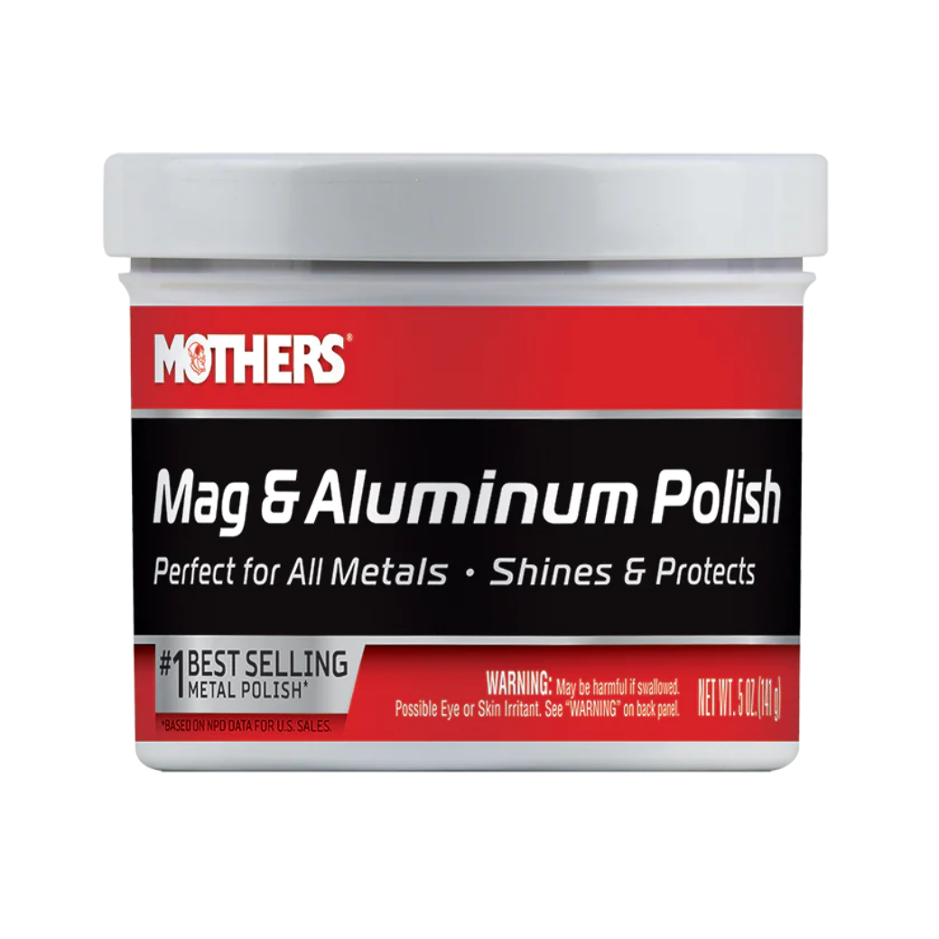 Mother's Mag & Aluminum Metal Polish, 5 oz / 141 g (PACKAGING MAY VARY)