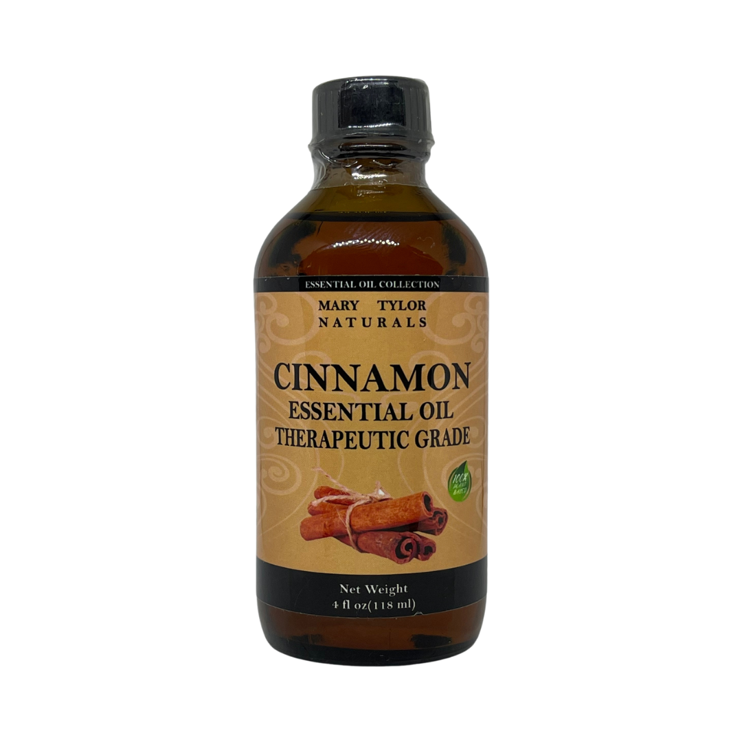 Mary Tylor Naturals Cinnamon Essential Oil, 4 oz / 118 ml