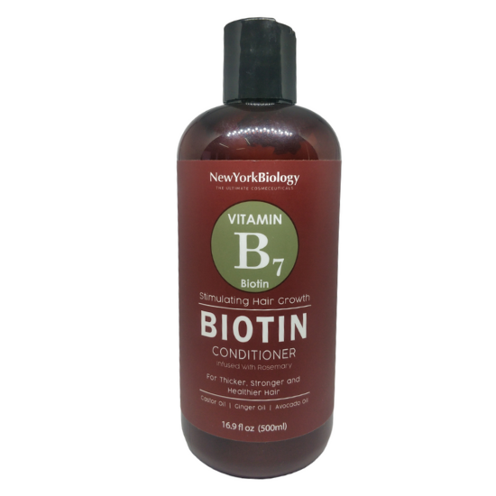 New York Biology Biotin Conditioner for Hair Growth and Thinning Hair - 16.9 fl Oz
