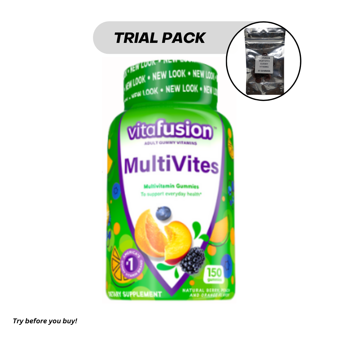 Trial Pack Vitafusion MultiVites Gummy Vitamins 15 Gummies