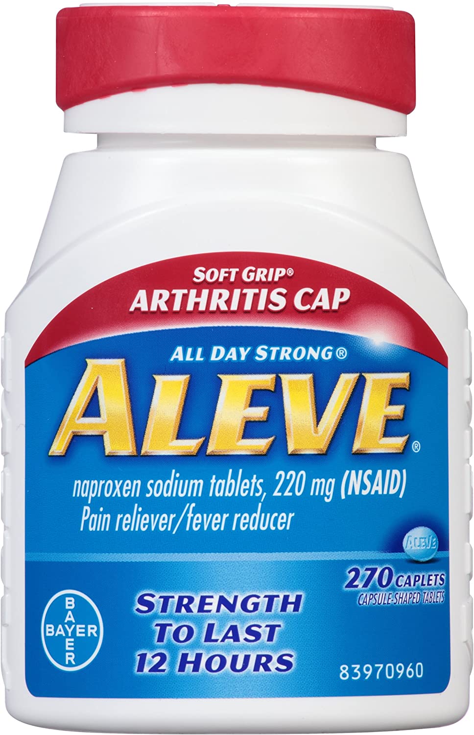 Aleve Soft Grip Arthritis Caplets 220 mg (270 Count)