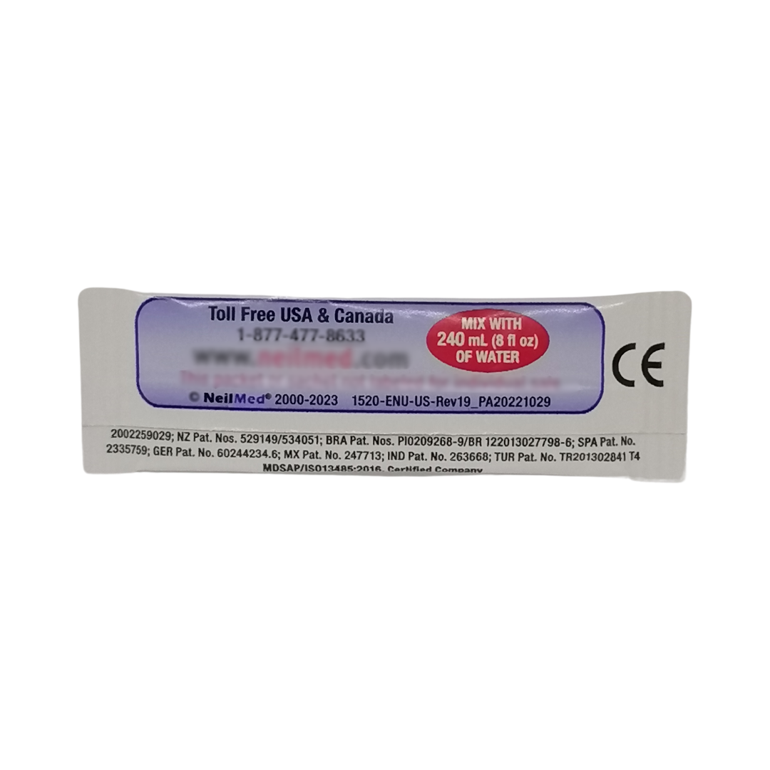 NeilMed Sinus Rinse Premixed Powder Sachet, 1 Count