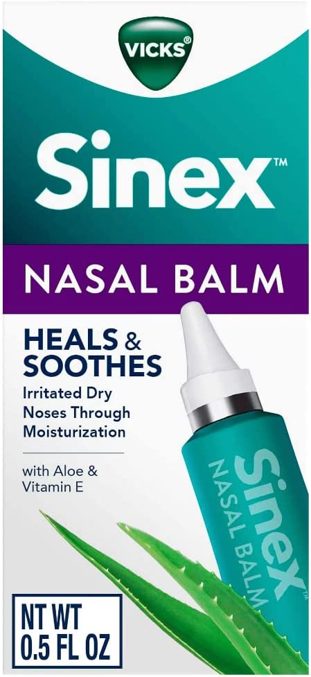 Vicks Sinex Nasal Balm Heals & Soothes Irritated Dry Noses Through Moisturization - 15ml