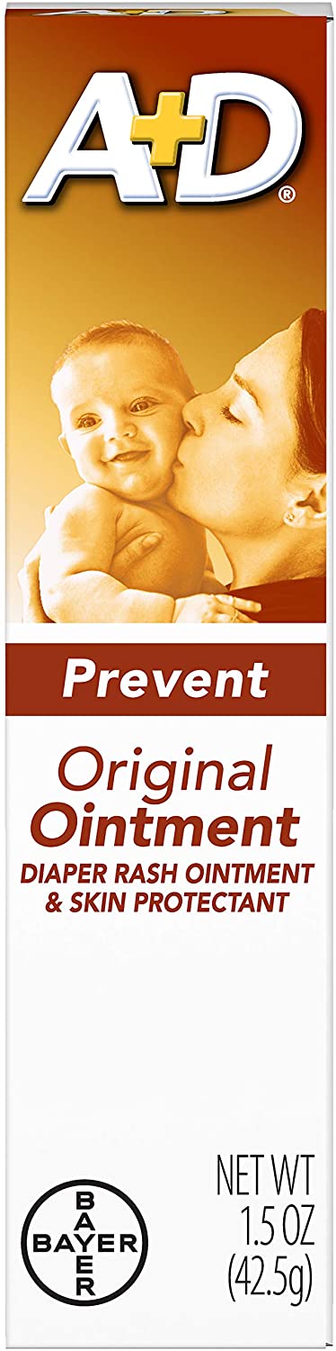 A & D Diaper Rash Ointment & Skin Protectant, 1.5 oz. 42 g