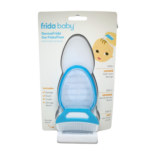 Frida Baby DermaFrida The FlakeFixer 3 Step Cradle Cap System