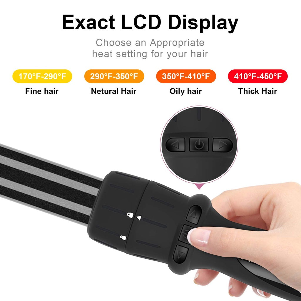 Parwin Pro Beauty 7-in-One Interchangeable Curling Iron 1 BOX