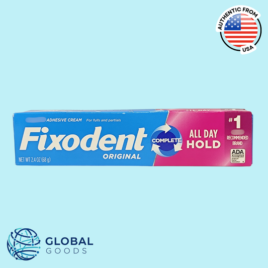 Fixodent Original Complete All Day Hold Adhesive Cream, 2.4 oz. / 68 g