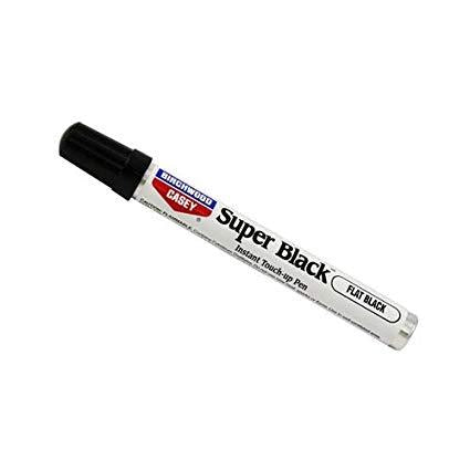 Birchwood Casey Super Black Instant Touch Up Pen, Flat Black 10ml