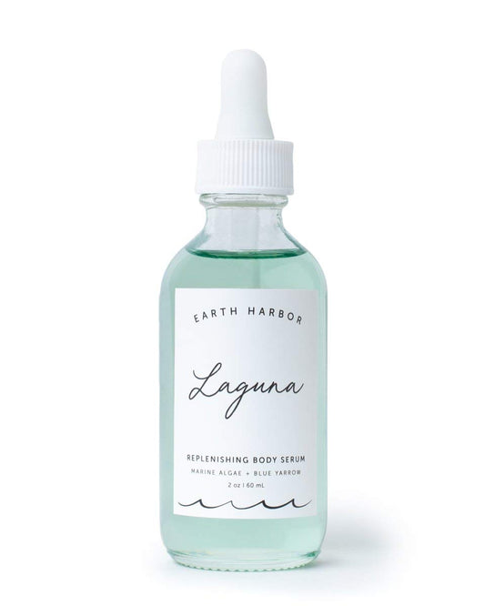 Earth Harbor Laguna Replenishing Body Serum with Marine Algae + Blue Yarrow, 2 fl.oz / 60ml