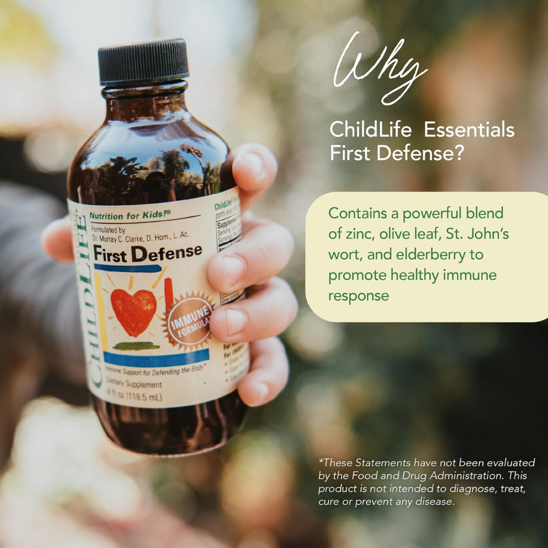 ChildLife Essentials First Defense Supplement, 4 oz / 118 ml