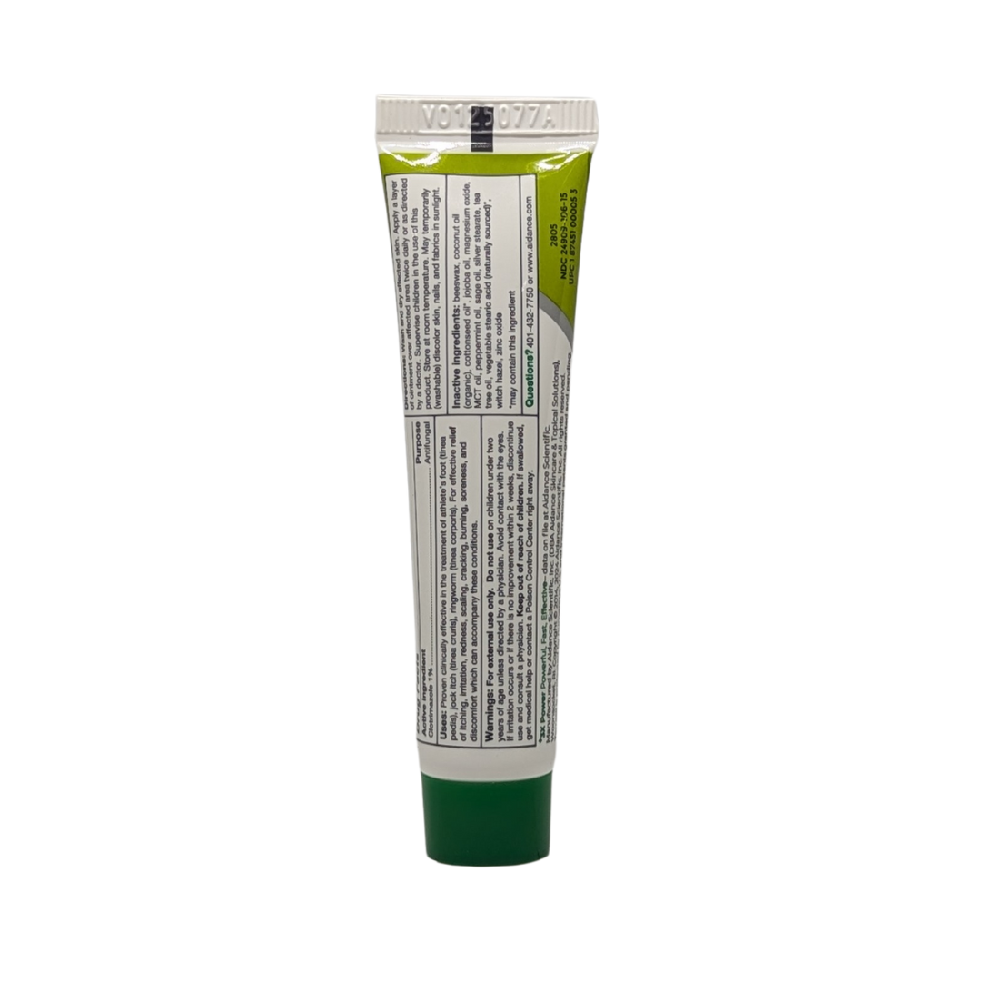 Natural Terassil 3XPower Antifungal Cream, 14 g / 0.5 oz
