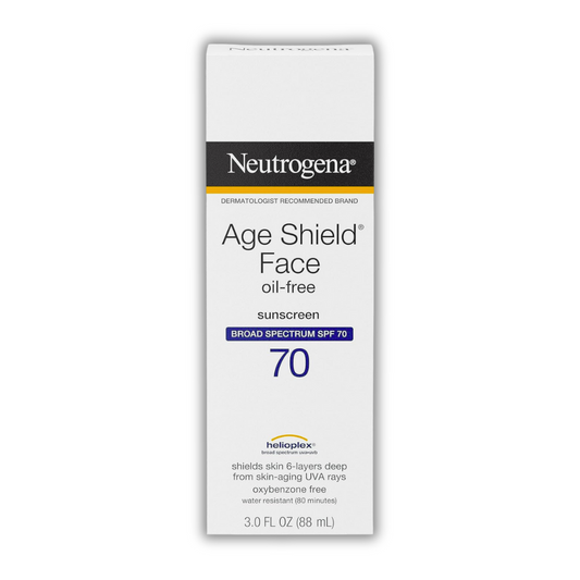 Neutrogena Age Shield Face Oil-Free SPF 70 Sunscreen 3.0 fl oz / 88ml