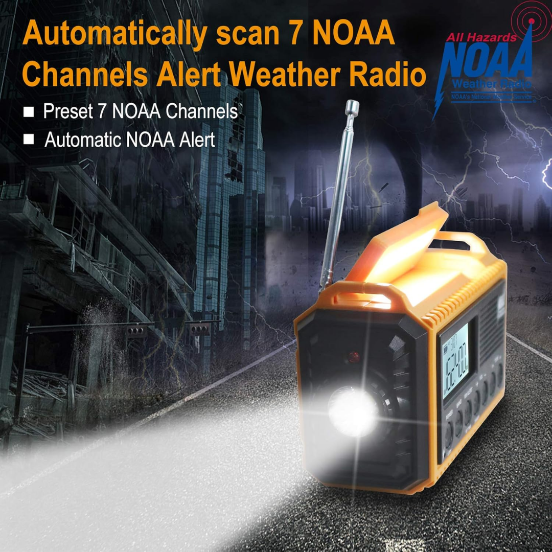 Raynic Emergency Alert Radio CR1009Pro
