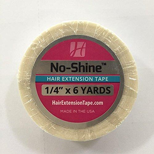 No Shine Bonding Double Sided Tape Walker Tape for Wigs - Made in the USA 1/4" x 6 Yards (1 Count)