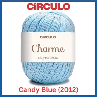 Circulo Yarns CHARME 100% Brazilian Virgin Cotton Yarn 433 yds / 396 m