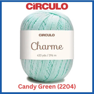 Circulo Yarns CHARME 100% Brazilian Virgin Cotton Yarn 433 yds / 396 m