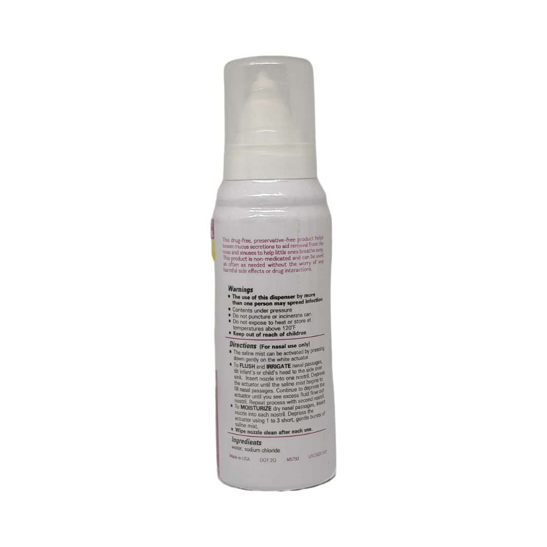 Little Remedies Sterile Saline Mist, 3 oz / 85 g
