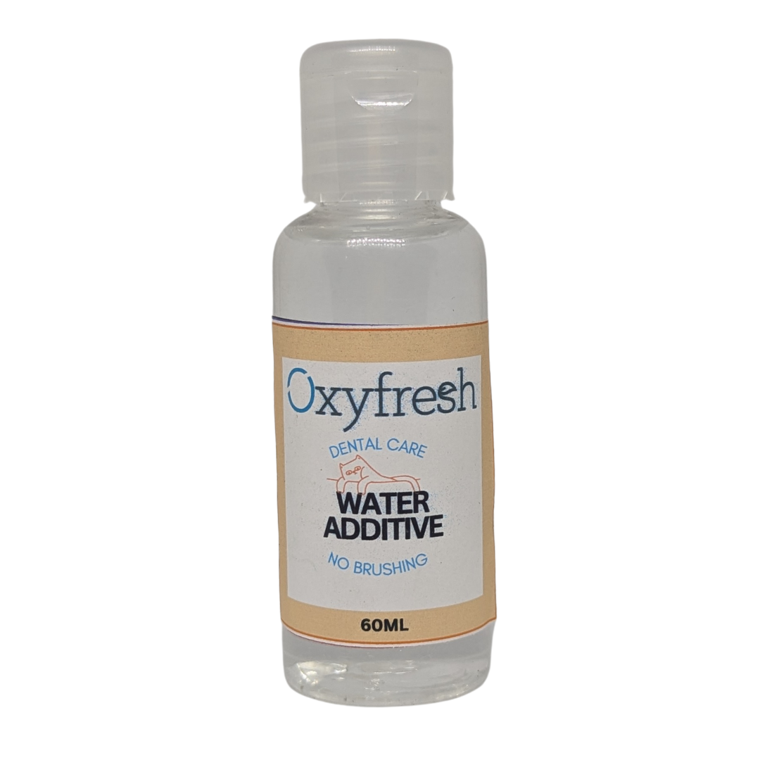Trial Size Oxyfresh Cat Dental Care Water Additive No Brushing, 60 ml