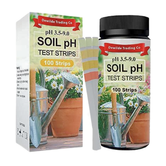 Dewalde Trading Co pH 3.5-9.0 Soil PH Test Strips (100 Count)