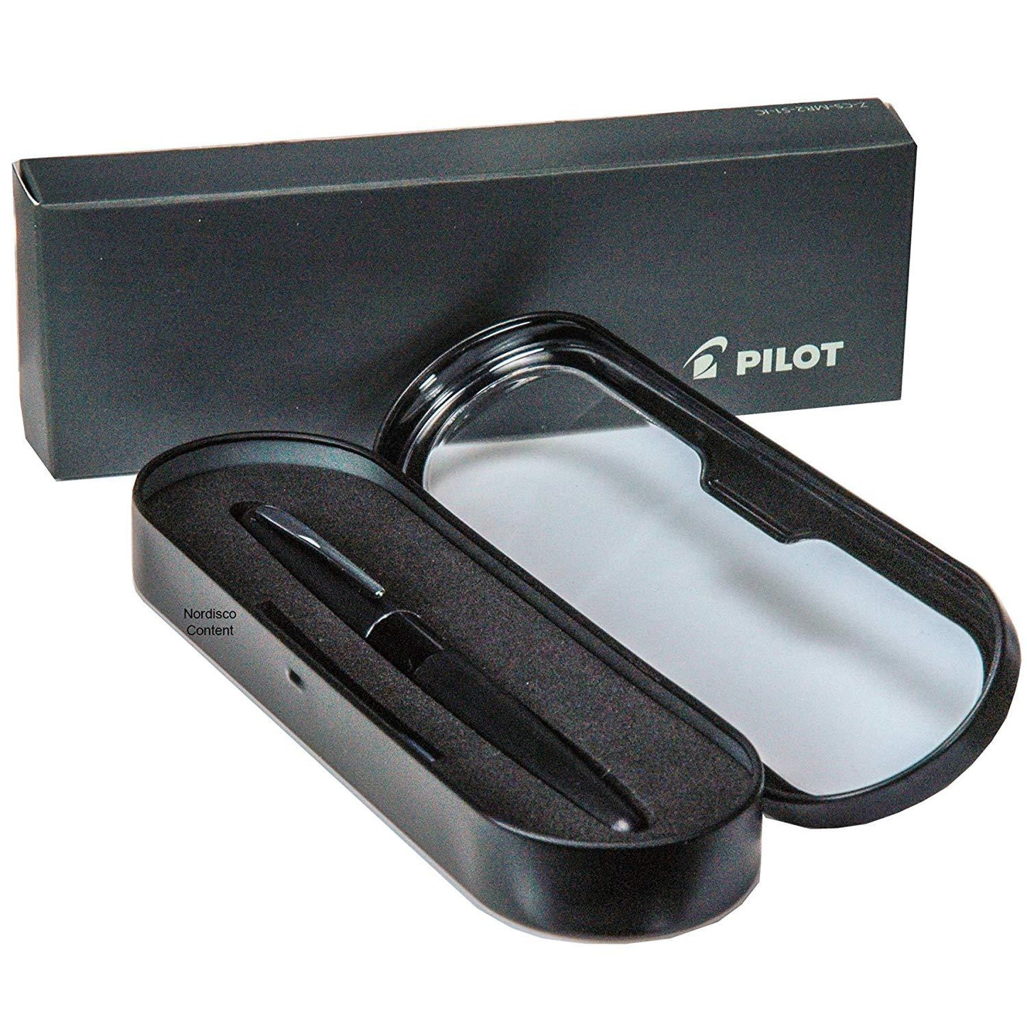 Pilot Metropolitan Fountain Pen, Black Barrel, Classic Design, Black/Plain Medium
