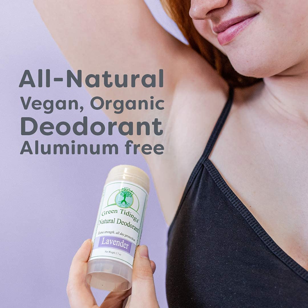 Green Tidings Natural Deodorant Lavender 2.7 oz