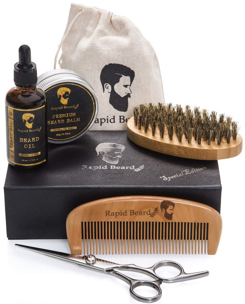 Rapid Beard Grooming & Trimming Kit for Men Care