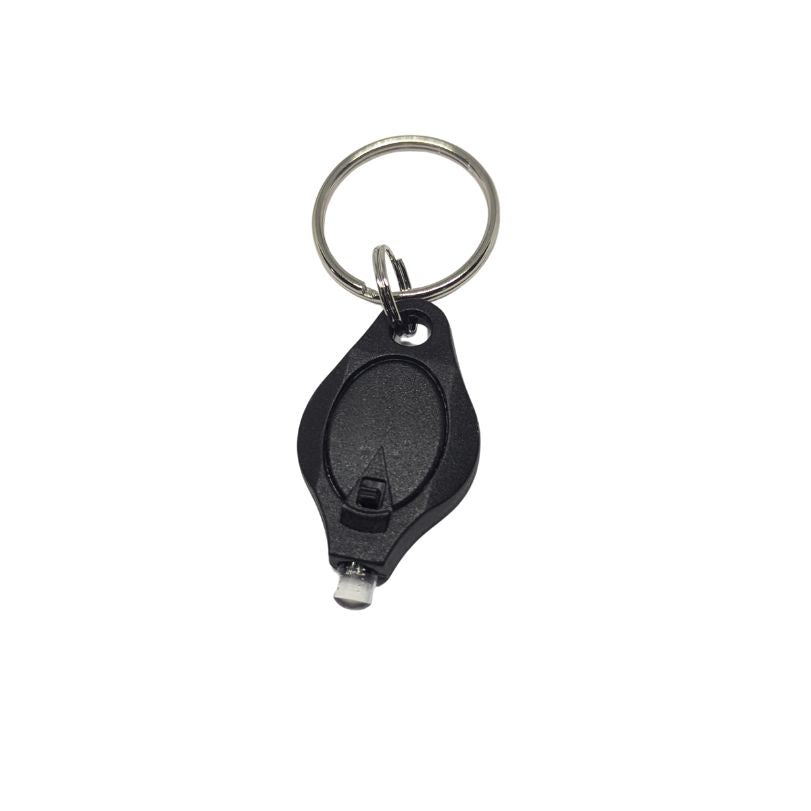 Lumand Mini Keychain Led Flashlight, Black