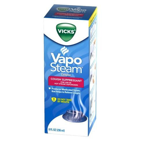 Vicks Vaposteam Camphor, Cough Suppressant (8 fl.oz / 236 ml)