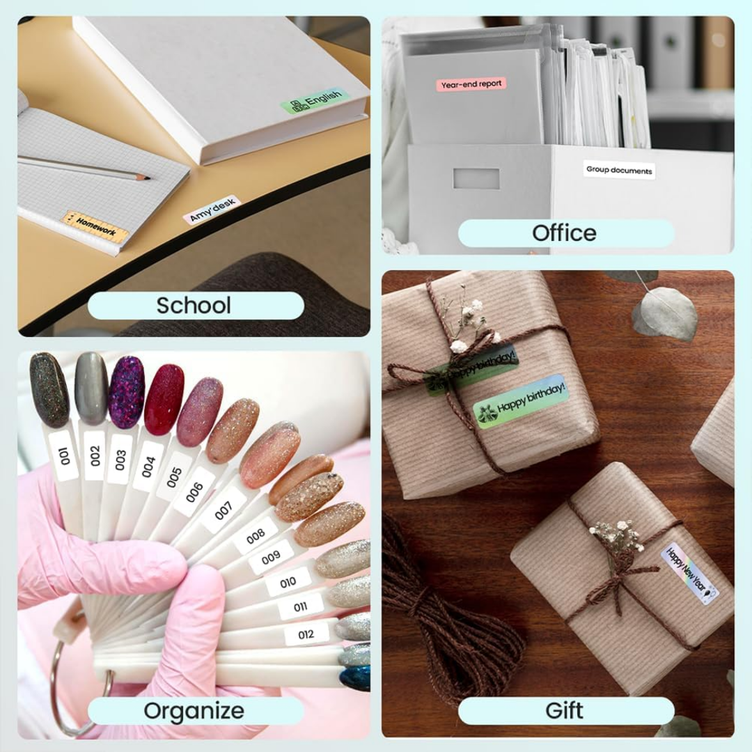 Phomemo D30 Smart Mini Label Maker, Green